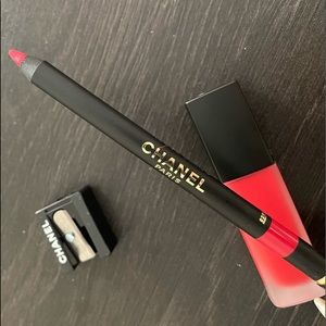 ⛔️ SOLD ⛔️CHANEL lipstain and lip pencil